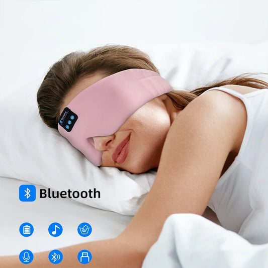 Sleep Mask with Soft Wireless Headphones Bluetooth  Speaker