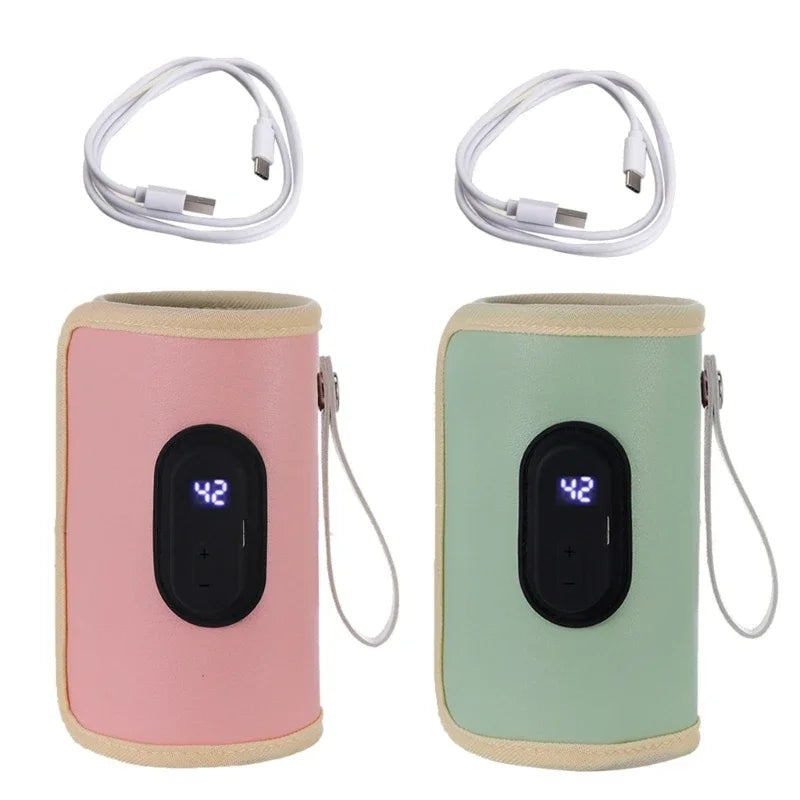 Portable baby milk warmer