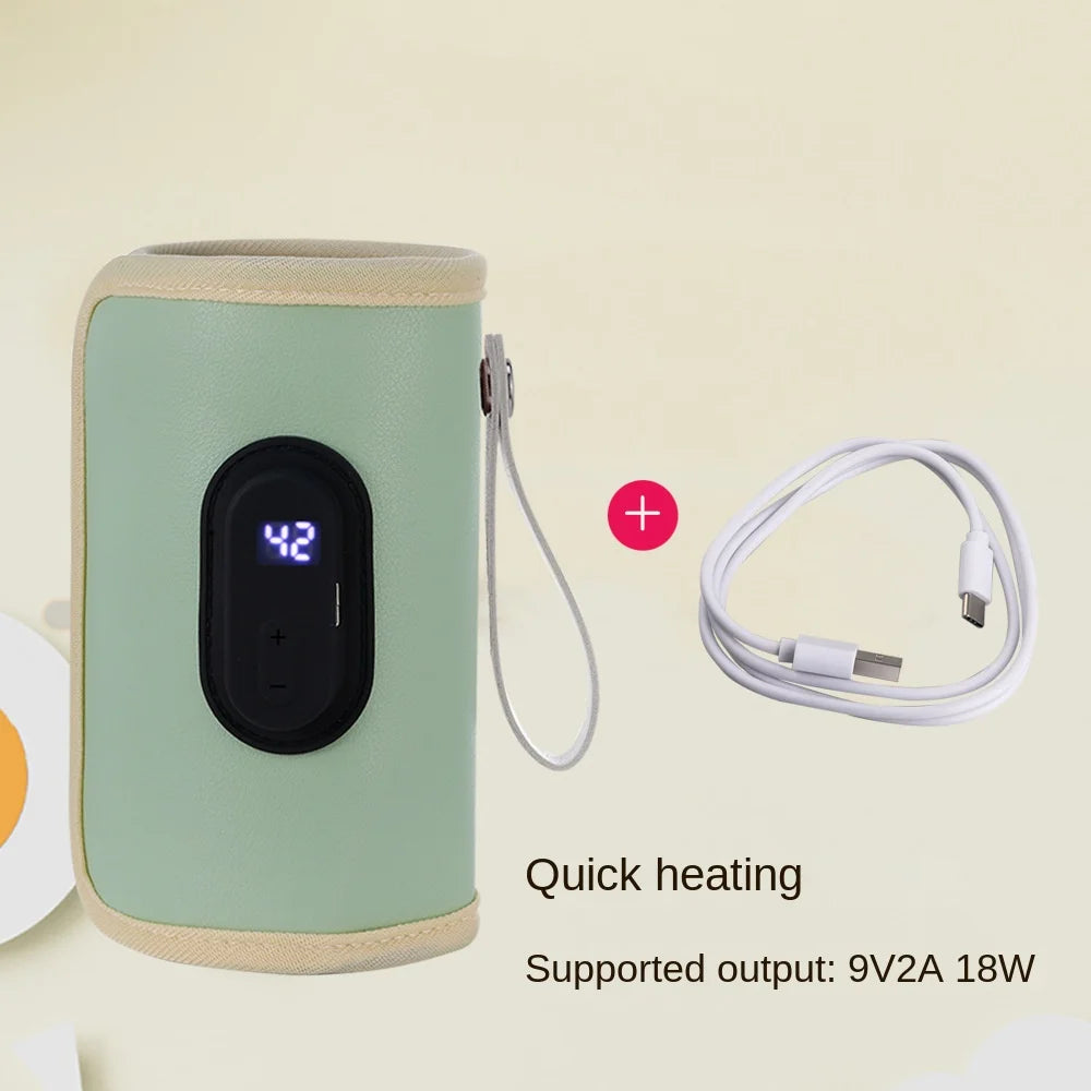 Portable baby milk warmer