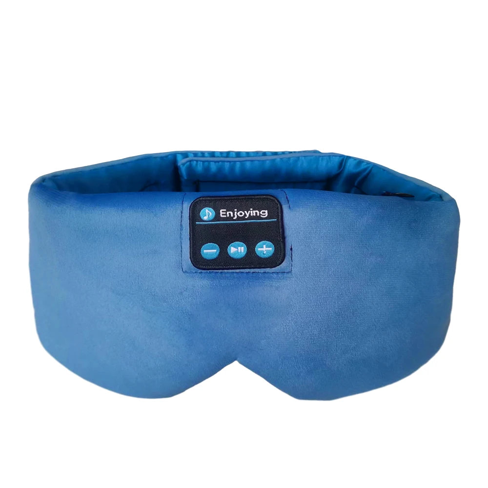 Sleep Mask with Soft Wireless Headphones Bluetooth  Speaker